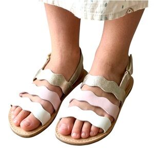 Dynasty Classics Size 13 Girl’s Multi-color Dressy Sandals